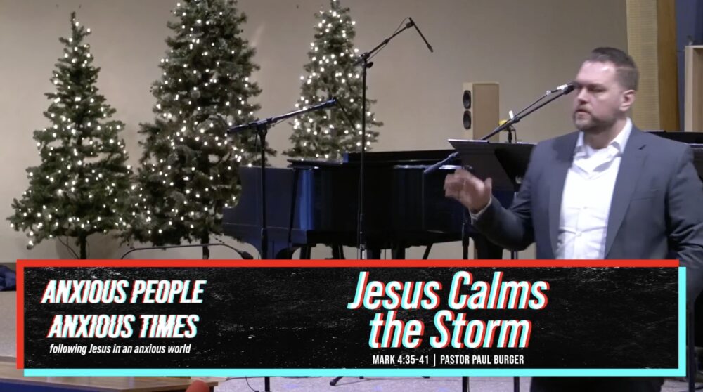 Jesus Calms the Storm Image